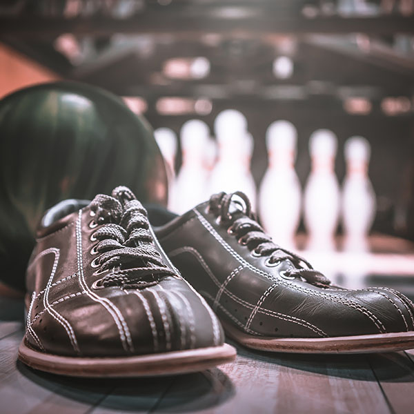 Bowling Ball and Shoes